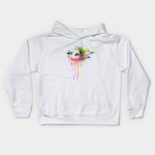 Flower Eyes Kids Hoodie